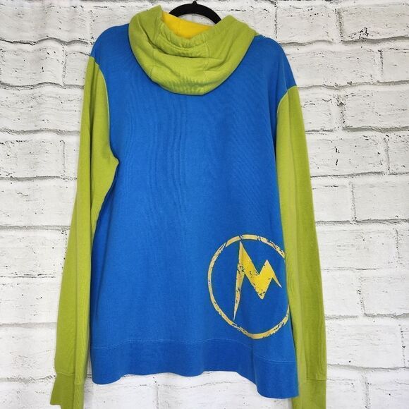 Marmot Medium hoodie sweatshirt colorblock sweatshirt - Picture 2 of 9